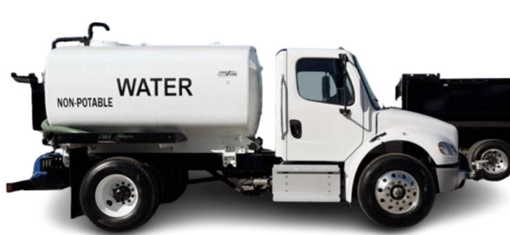 Where to find 2,000-Gallon Water Truck in San Antonio